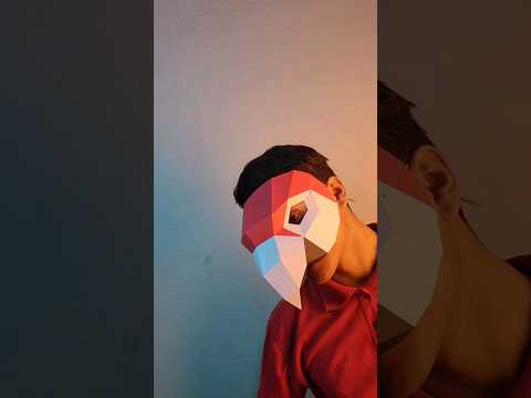 Birds masks 🦜🦅 #diy #mask #birds