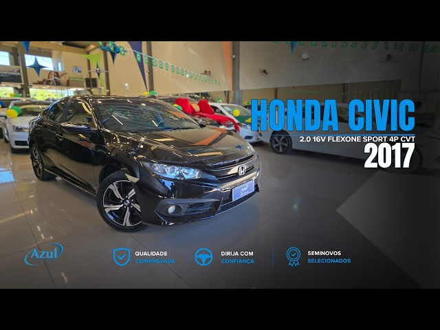 Vídeo HONDA CIVIC 2.0 16V FLEXONE SPORT 4P CVT