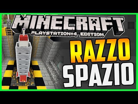 🚀RAZZO PER ANDARE NELLO SPAZIO?!? MINECRAFT PS4 ITA NUOVA MOD DOWNLOAD ( PS3 XBOX WIIU SWITCH )