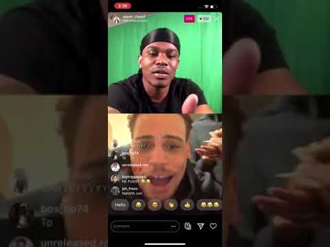 Breezy Blixky & Bmg Upperclass Gets Into Heated Argument On Instagram Live