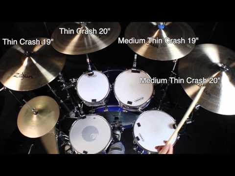 Toni Mateos Zildjian Reviews. 19" & 20" A Series crashes comparativa / comparison