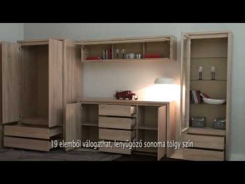 Kaspian elemes bútor (Black Red White)