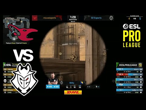 G2 vs Mousesports - ESL Pro League Season 13 - Group B - Highlights - CSGO