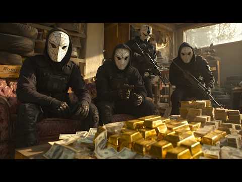 Skull-Masked Robbers Use High Tech Gear To Rob Bank Owned By Corrupt Billionaire
