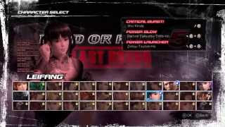 Dead or Alive 5 Last Round Free To Play Gameplay (PS4)