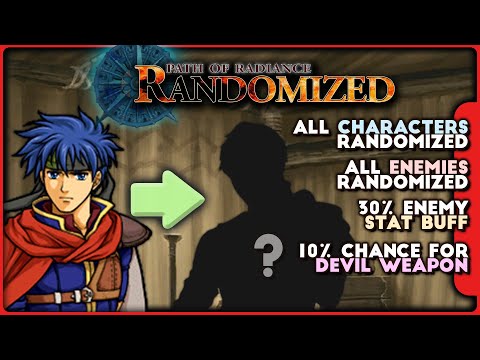 Part 1:  Fire Emblem Path of Radiance: Mega Randomizer Ironman - "We Like Ike?"