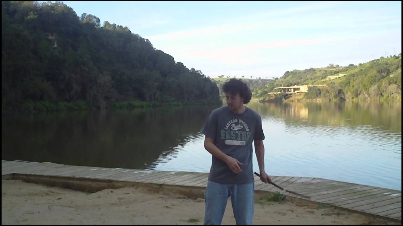 Nunchaku Tutorial Figure 8 to behind the back Aerial