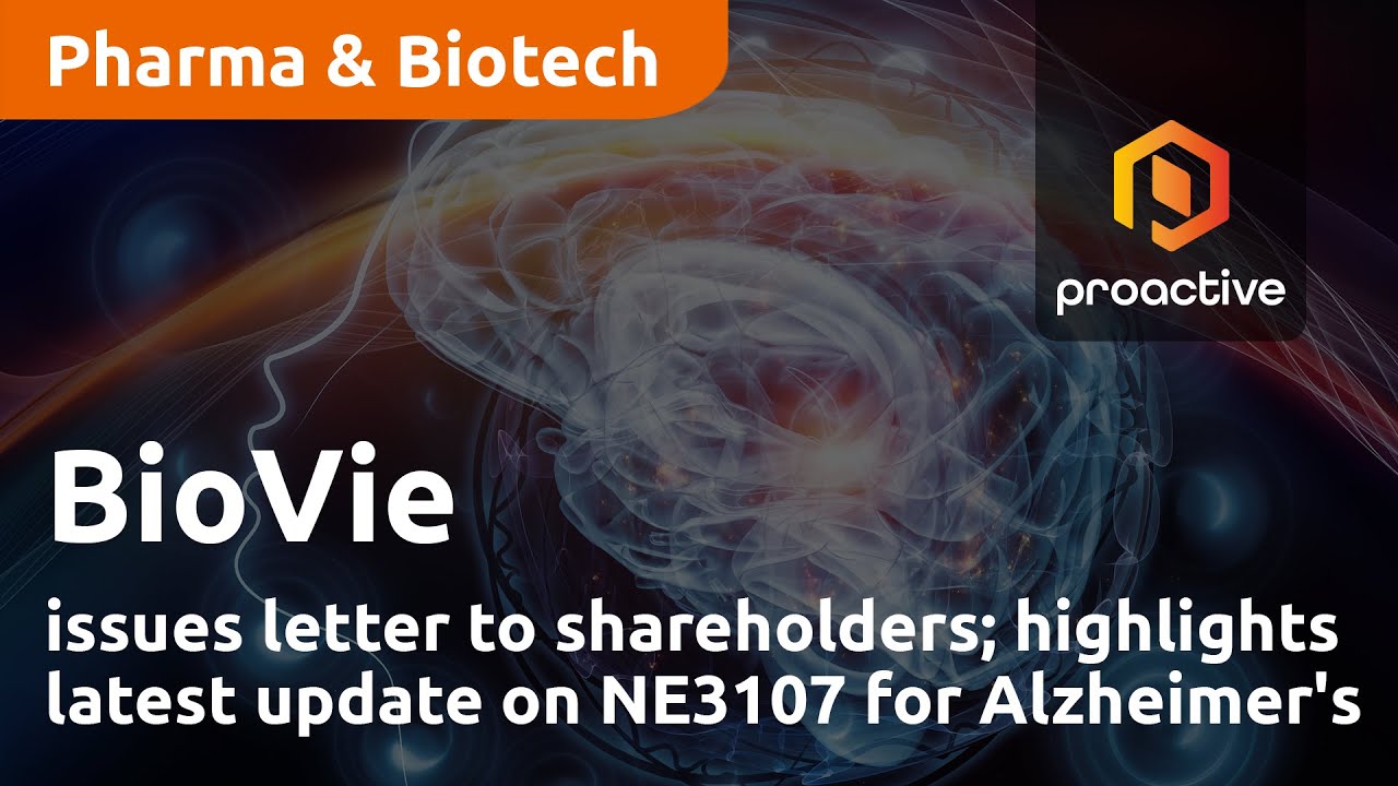 BioVie issues letter to shareholders highlights latest update on NE3107 for Alzheimer's Disease