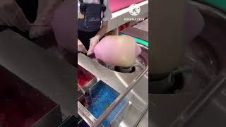 やっと原宿の【レインボーわたあめ】買いに行けた/I finally went to Harajuku to buy [rainbow cotton candy].