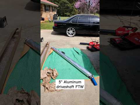 Aluminum driveshaft worth every penny?