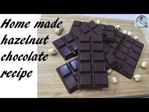home made hazelnut chocolate recipe | Pallavi's Kitchen