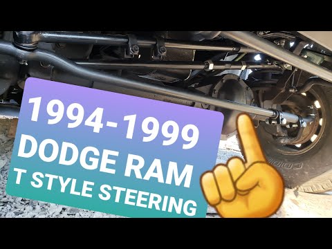 CHEAP 2nd gen dodge bolt on T style steering drag link tie rod fix BUDGET