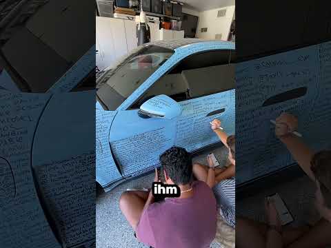 Dein Name könnte in diesem Auto sein 🚗 ✨