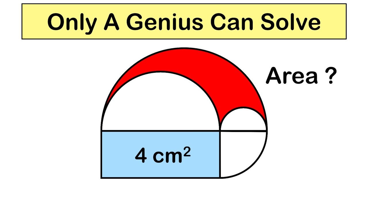 Only 1% Can Solve This Geometry Puzzle