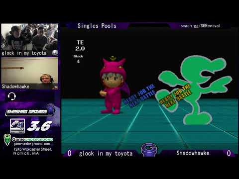 SG Revival PM - glock in my toyota (G&W) vs. Shadowhawke (Lucas) - Project M Pools [Partial]