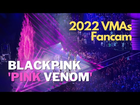 BLACKPINK - Pink Venom VMAs Live Performance Fancam 220828