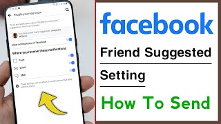 How To Send Friend Suggestion On Facebook 2022