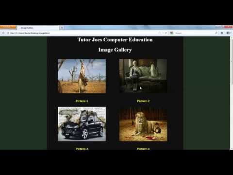 Image Gallery In CSS Tamil