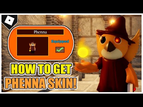 How to UNLOCK PHENNA SKIN + ALL 4 SYMBOL LOCATIONS in PIGGY! (BOOK 2 CHAPTER 10 QUEST SKIN) [ROBLOX]