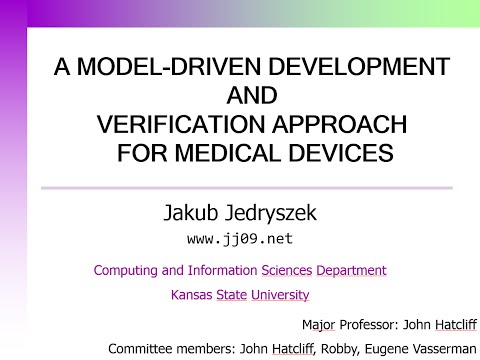 A Model Driven Development and Verification Approach for Medical Devices