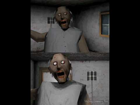 Granny 1.0 Vs Granny 1.8 | Jumpscare Battle #Shorts #Dvloper
