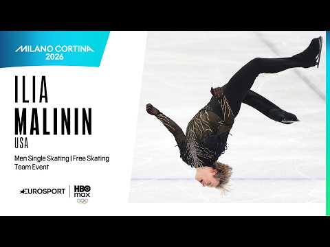 Milano-Cortina 2026 | Ilia MALININ (USA) | Team Event | Men Single Skating - Free Skating
