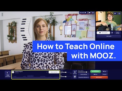 How to Teach Online with MOOZ: A Guide for Music and Vocal Teachers
