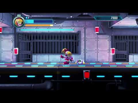 Mighty No. 9 playthrough pt11 - Prison Break pt2: Cheapest Spikes EVER