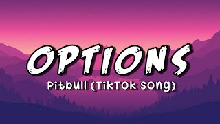 Options - Pitbull ft. Stephen Marley (Tiktok Song) | Lyrics Video