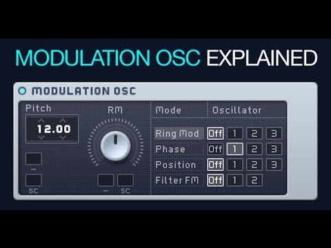 NI Massive - The Modulation OSC - How To Tutorial