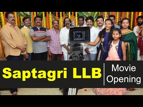 Saptagiri LLB Movie Opening Video