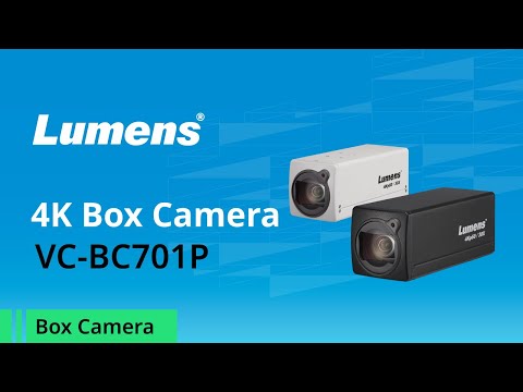 Video | New High-Level 4K 60fps Box Camera | Lumens | Lumens Integration, Inc. | Visual Sound, Inc.