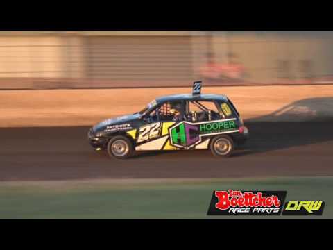 Junior Sedans - Heat 8 - Piston Cup - Rockhampton Speedway - 16.04.2017