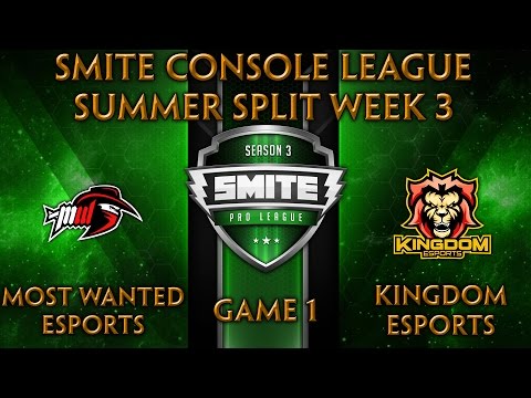 SCL Summer Split Week 3 - Most Wanted Esports vs. Kingdom Esports (Game 1)