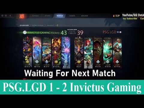 PSG.LGD VS Invictus Gaming Lower Bracket Final Game 3 ONE Esports Singapore Major 2021 GG DotA