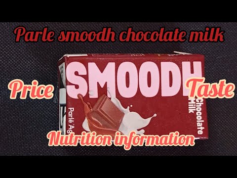 Parle agro smoodh | Parle smoodh chocolate milk review | Parle agro new product | detailed review