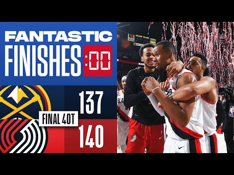 Relive Final 4 OVERTIMES Nuggets vs Trail Blazers 2019 Playoffs 🔥🚨