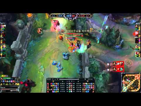 SKT T1 Faker - Nidalee highlights vs. Zed - Korean SoloQ - Pre-Season 2015 - League of Legends