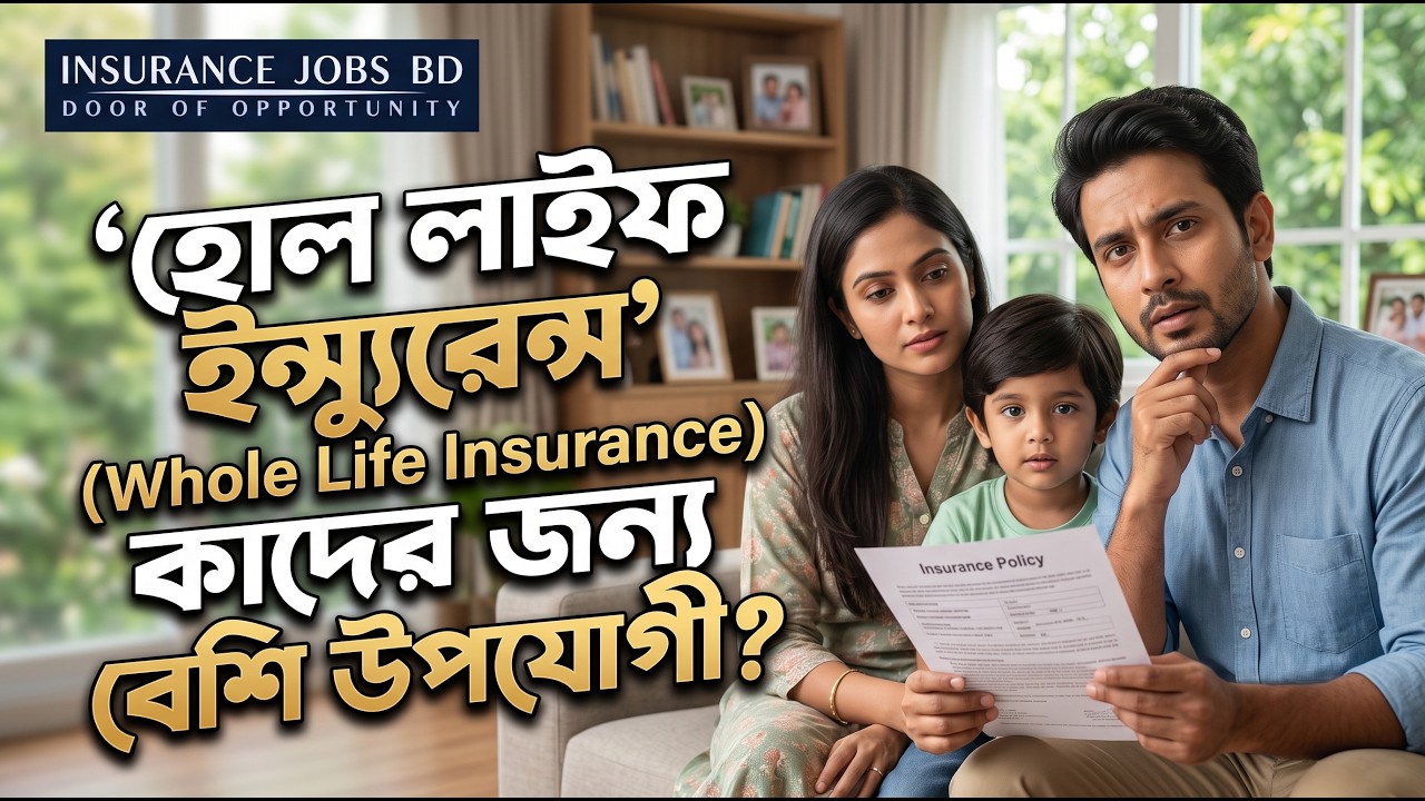 'হোল লাইফ ইন্স্যুরেন্স' (Whole Life Insurance) কাদের জন্য বেশি উপযোগী?
