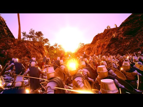10.000 Heavy Knights Vs 30.000 Eleven Huntress uebs ultimate epic battle simulator