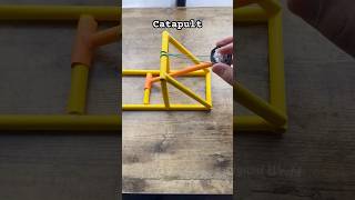 DIY CATAPULT PAPER CRAFT ORIGAMI WORLD TUTORIAL | HOW TO MAKE CATAPULT FROM PAPER EASY ORIGAMI WORLD