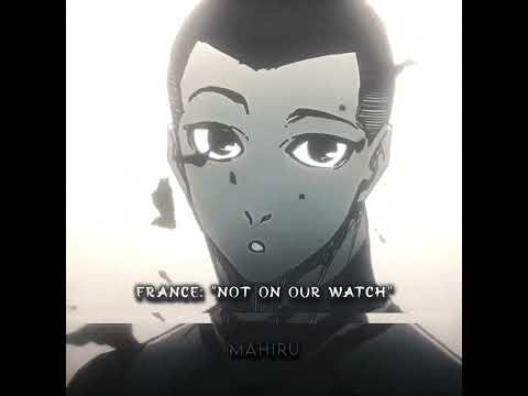 France U20 Team Edit 《Blue Lock "Edit" 》#anime #manga #bluelock