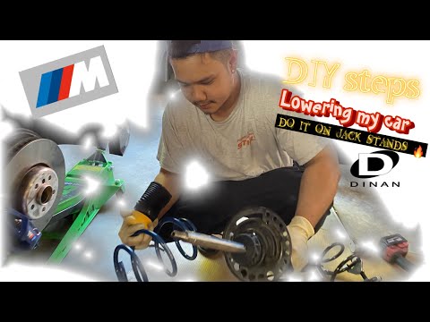 M340i G20 Dinan Lowering Springs Install