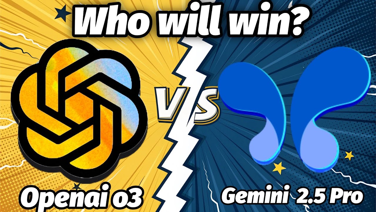 OpenAI o3 vs Gemini 2.5 Pro The BATTLE!!!!