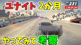 【アスファルトユナイト】2か月やってみて考察してみた『ゆっくり実況』