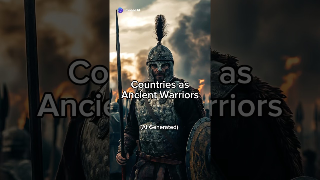 Countries as Ancient Warriors | Ai Generated