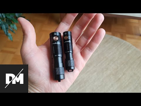 Fenix E05R and E09R brightness modes (indoors & outdoors)