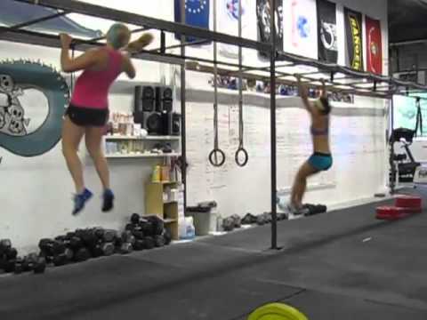 CrossFit - "Fran" WOD 100909 Demo with Bergeron and Ockerby