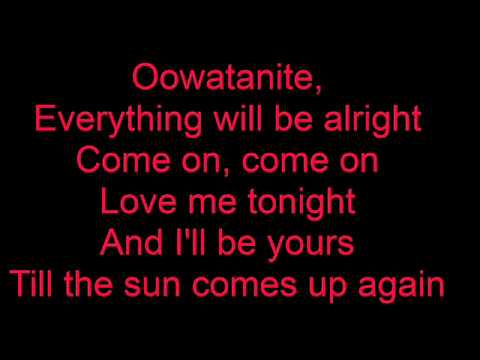 Oowatanite by April Wine (Lyrics)