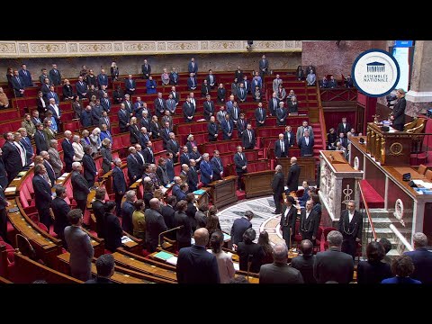 Video | French MPs hold minute's silence for Bondi shooting victim | AFP